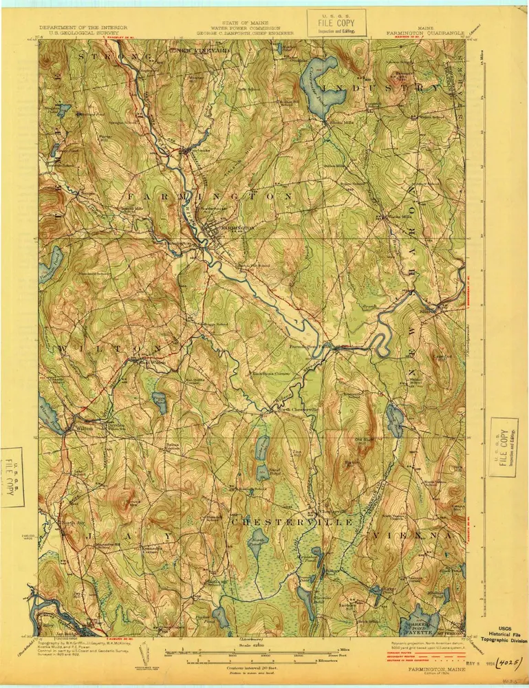 Aperçu de l'ancienne carte