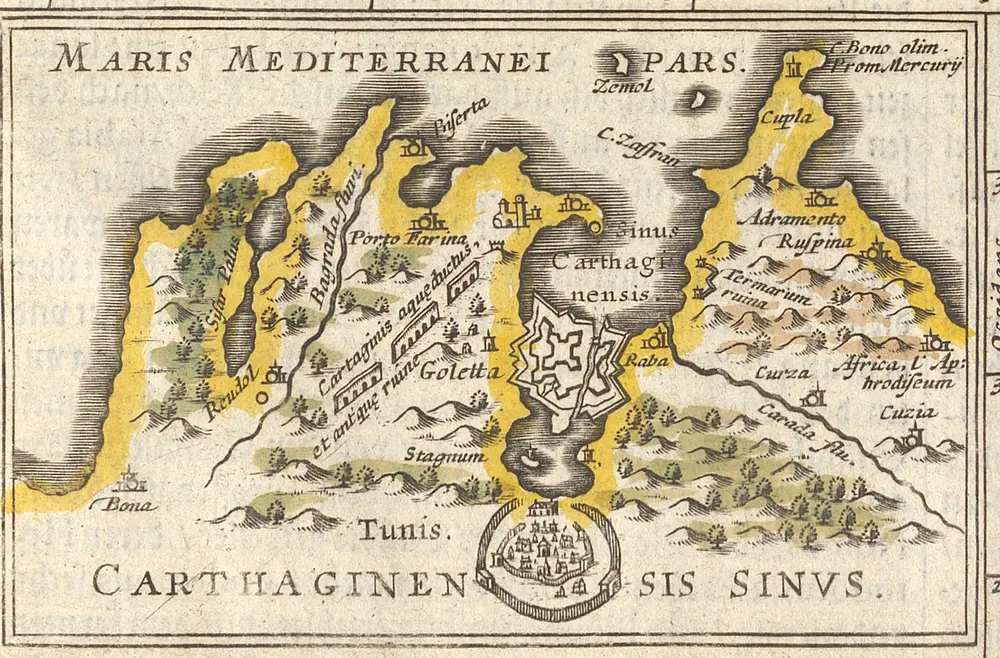 Pré-visualização do mapa antigo