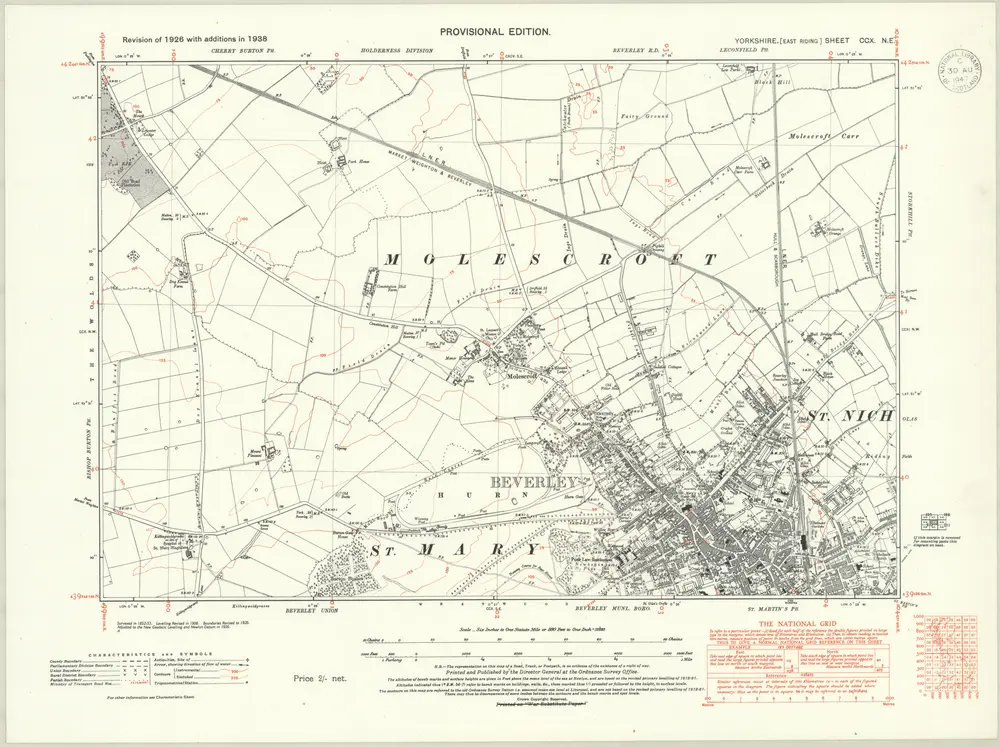 Aperçu de l'ancienne carte