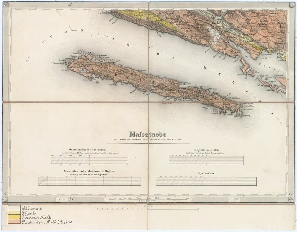 Aperçu de l'ancienne carte