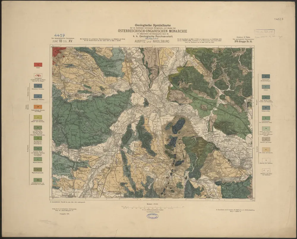 Aperçu de l'ancienne carte