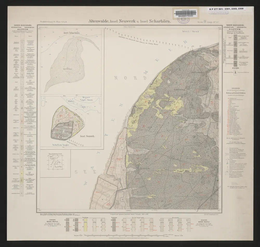 Voorbeeld van de oude kaart