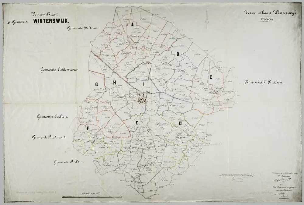 Aperçu de l'ancienne carte