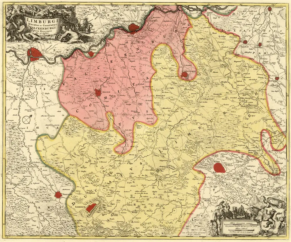 Voorbeeld van de oude kaart