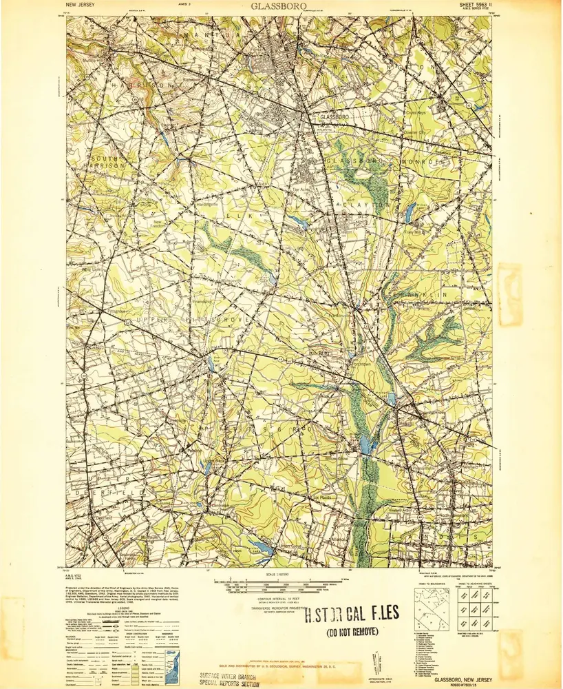 Aperçu de l'ancienne carte