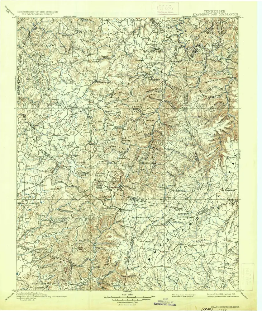 Aperçu de l'ancienne carte