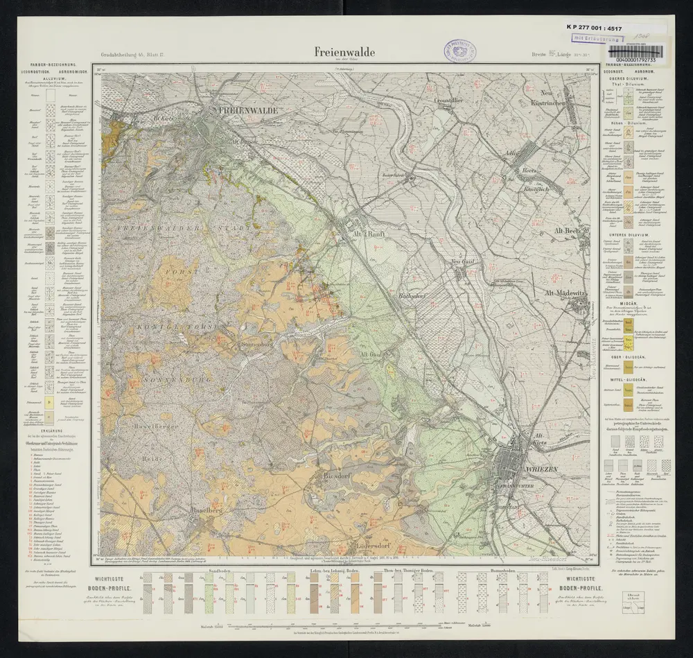 Aperçu de l'ancienne carte