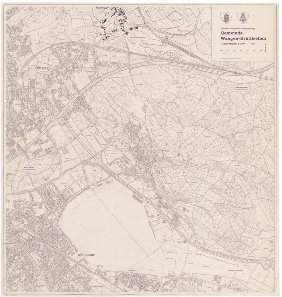 Voorbeeld van de oude kaart