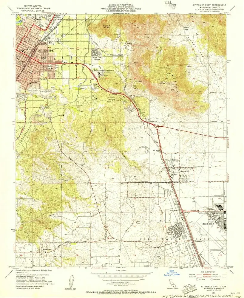 Aperçu de l'ancienne carte