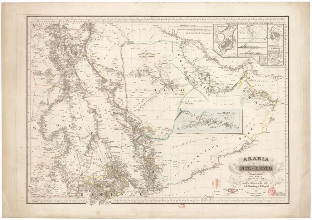 Voorbeeld van de oude kaart