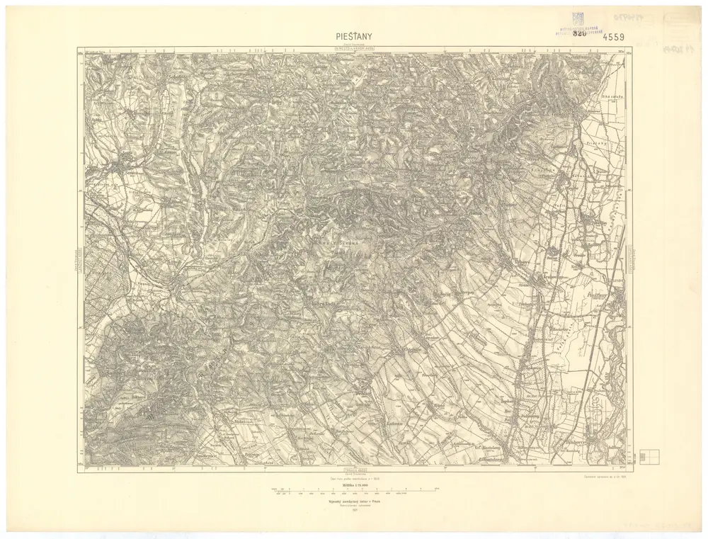 Voorbeeld van de oude kaart