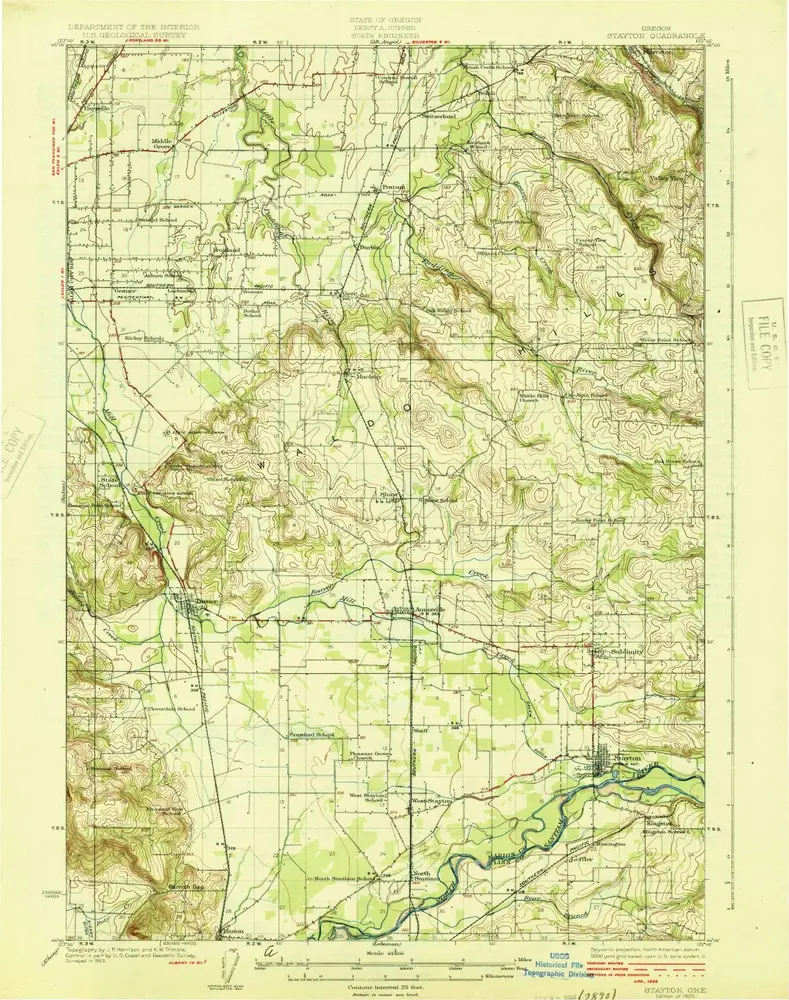 Aperçu de l'ancienne carte