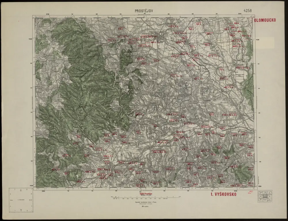 Aperçu de l'ancienne carte