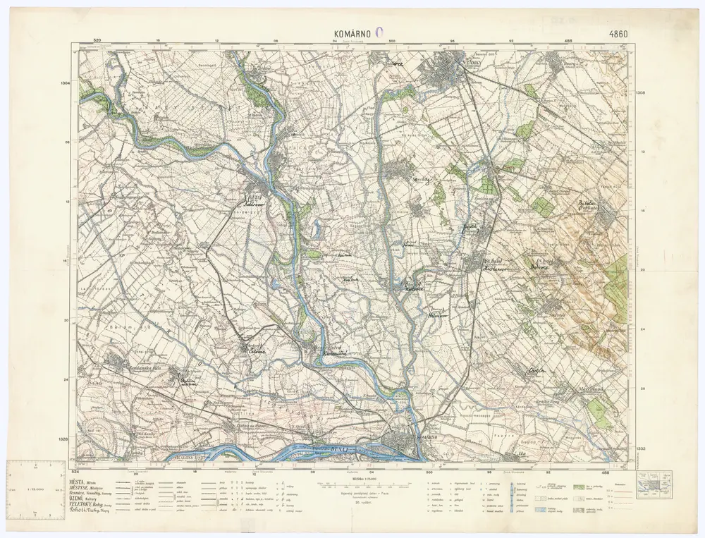 Aperçu de l'ancienne carte