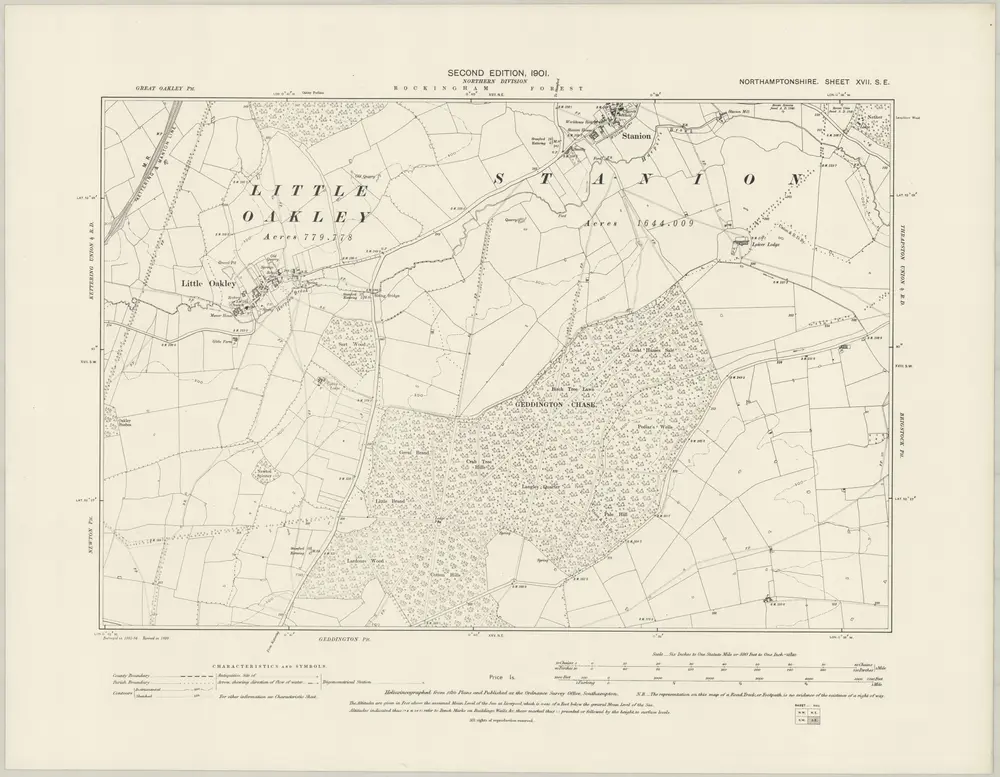 Aperçu de l'ancienne carte