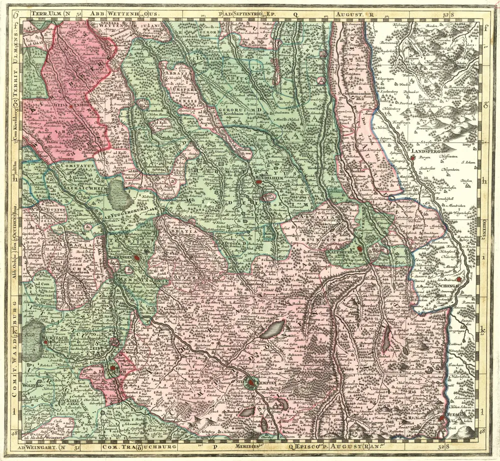 Aperçu de l'ancienne carte