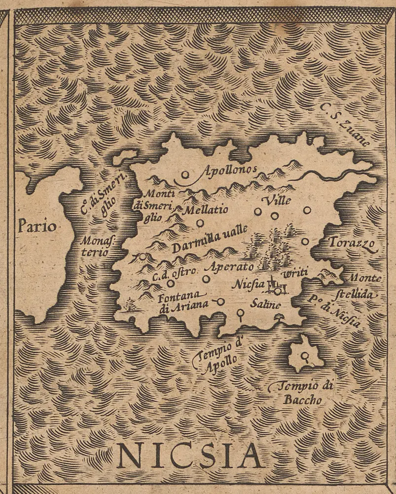 Aperçu de l'ancienne carte