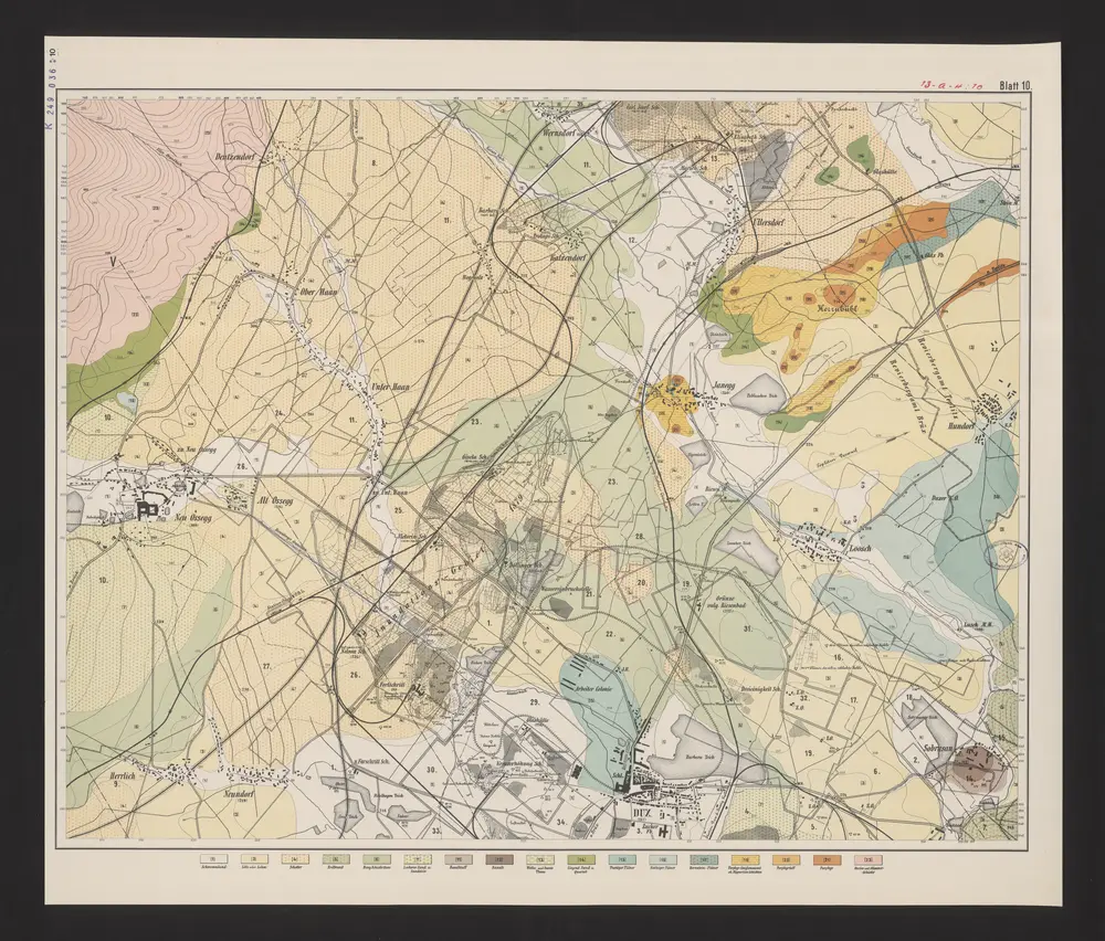 Aperçu de l'ancienne carte