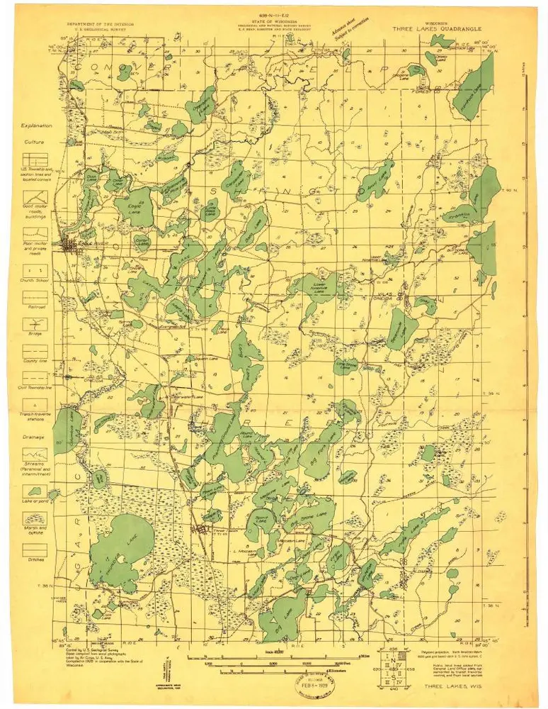 Aperçu de l'ancienne carte