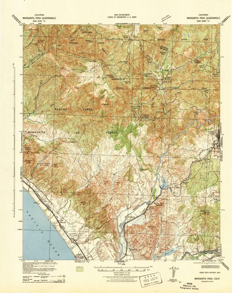 Aperçu de l'ancienne carte