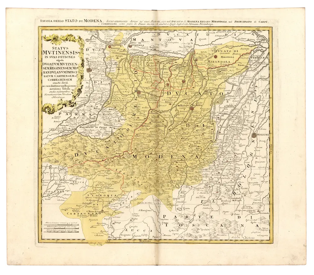 Aperçu de l'ancienne carte