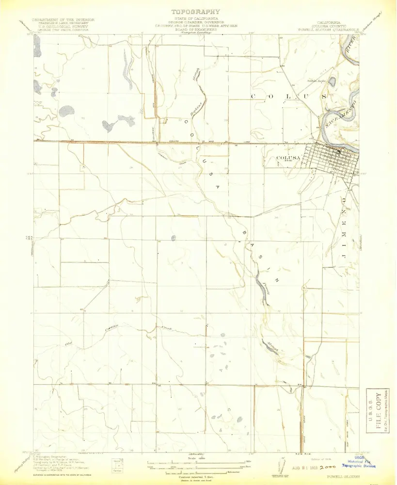 Anteprima della vecchia mappa