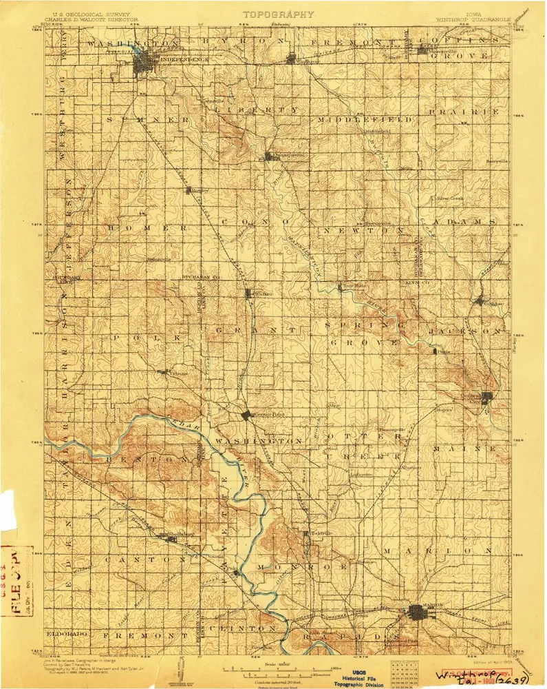 Aperçu de l'ancienne carte