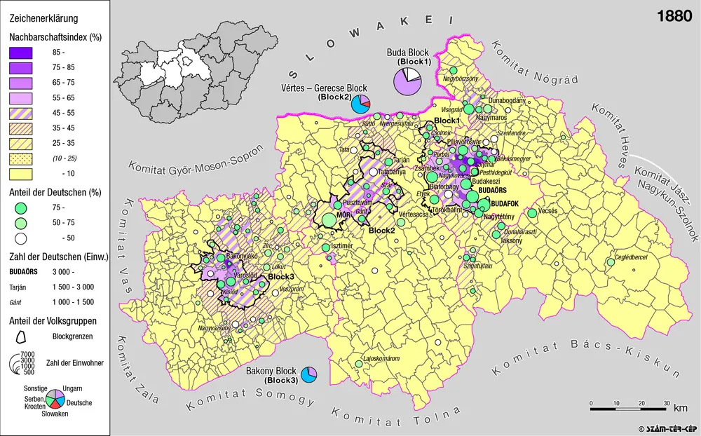 Aperçu de l'ancienne carte