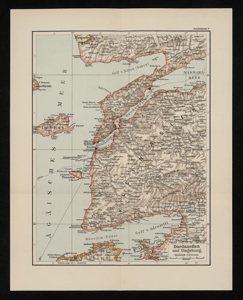 Aperçu de l'ancienne carte