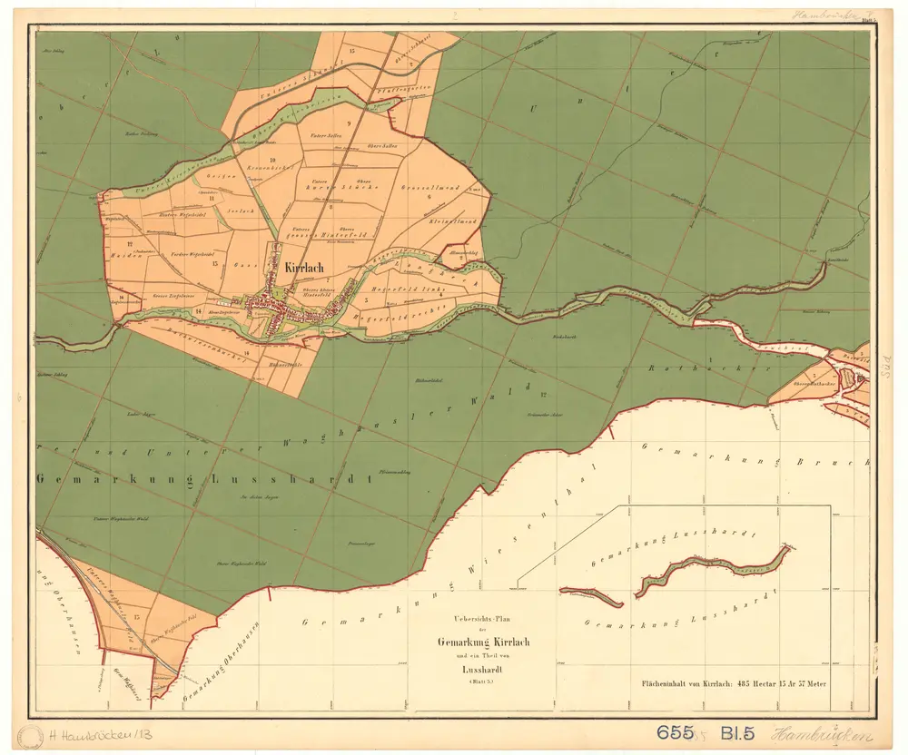 Aperçu de l'ancienne carte