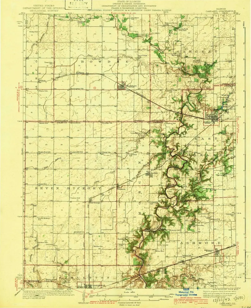 Aperçu de l'ancienne carte