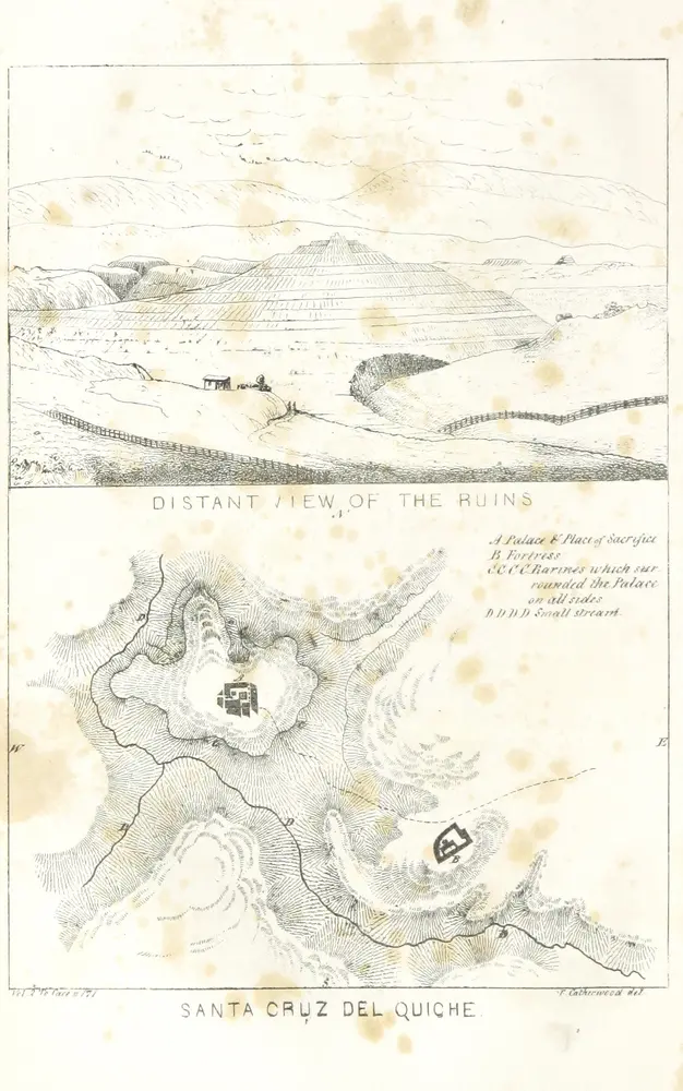 Voorbeeld van de oude kaart