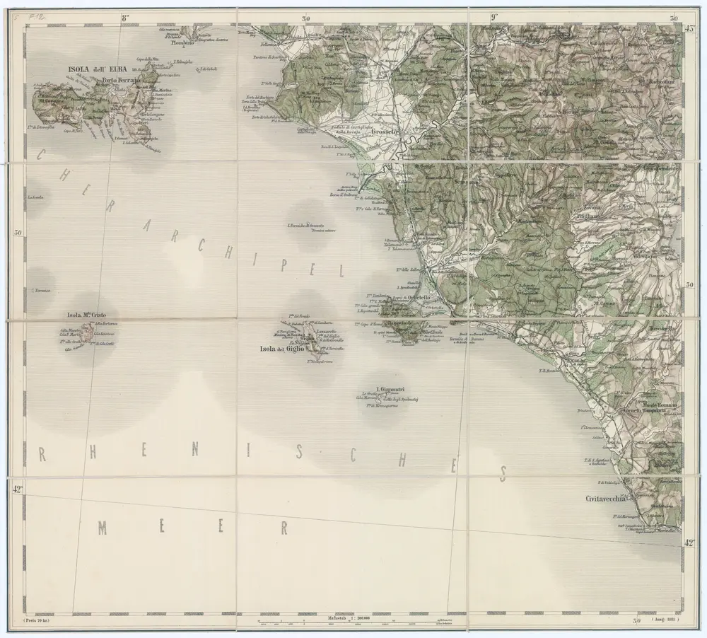 Anteprima della vecchia mappa