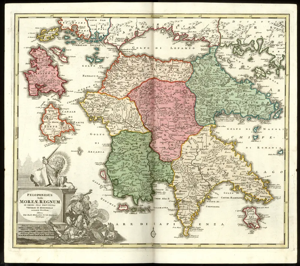 Aperçu de l'ancienne carte