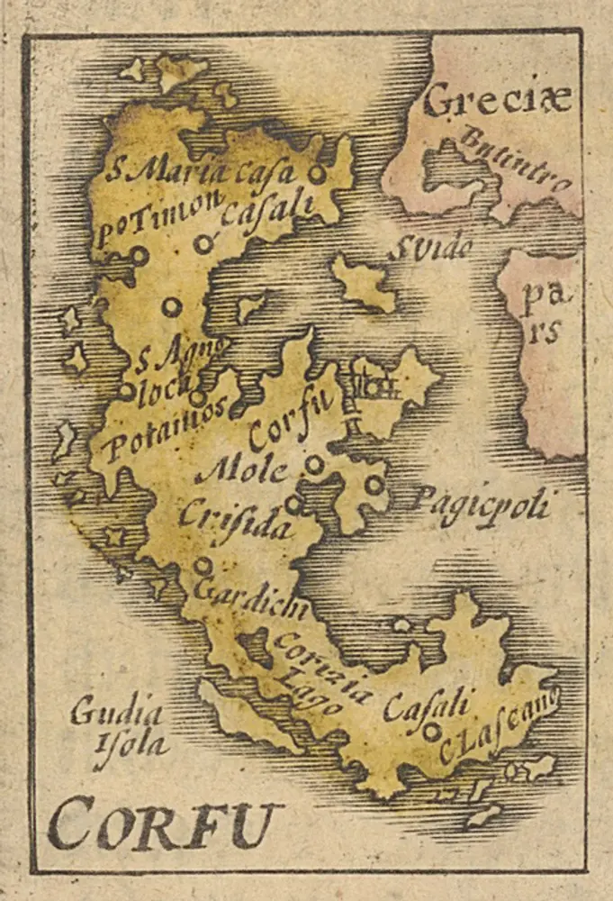 Anteprima della vecchia mappa