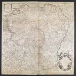 CARTE DU BRABANT Dressée sur plusieurs Cartes particulieres Manuscrites ou imprimées levées sur les liuex Rectifiées par quelques Observations et autres Memoires