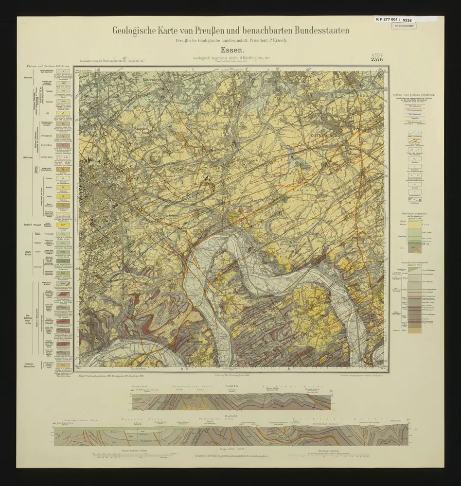 Voorbeeld van de oude kaart