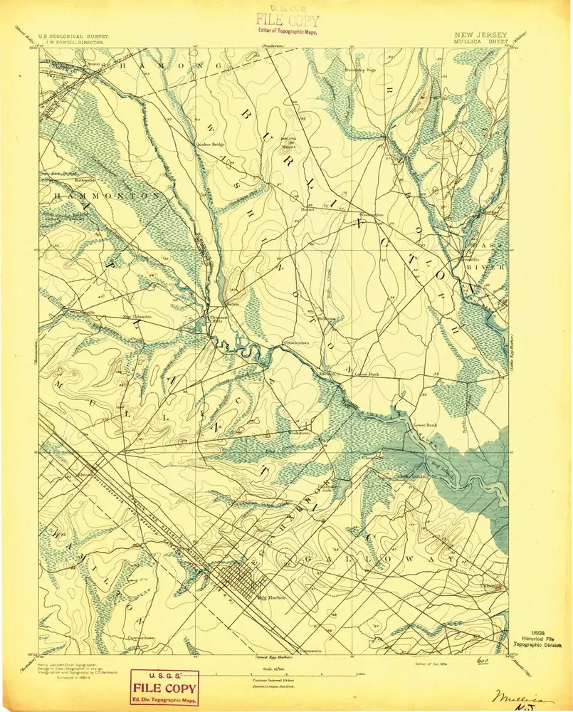 Aperçu de l'ancienne carte