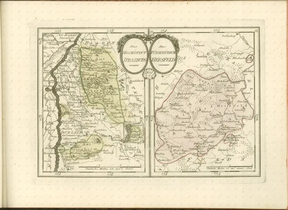 Aperçu de l'ancienne carte