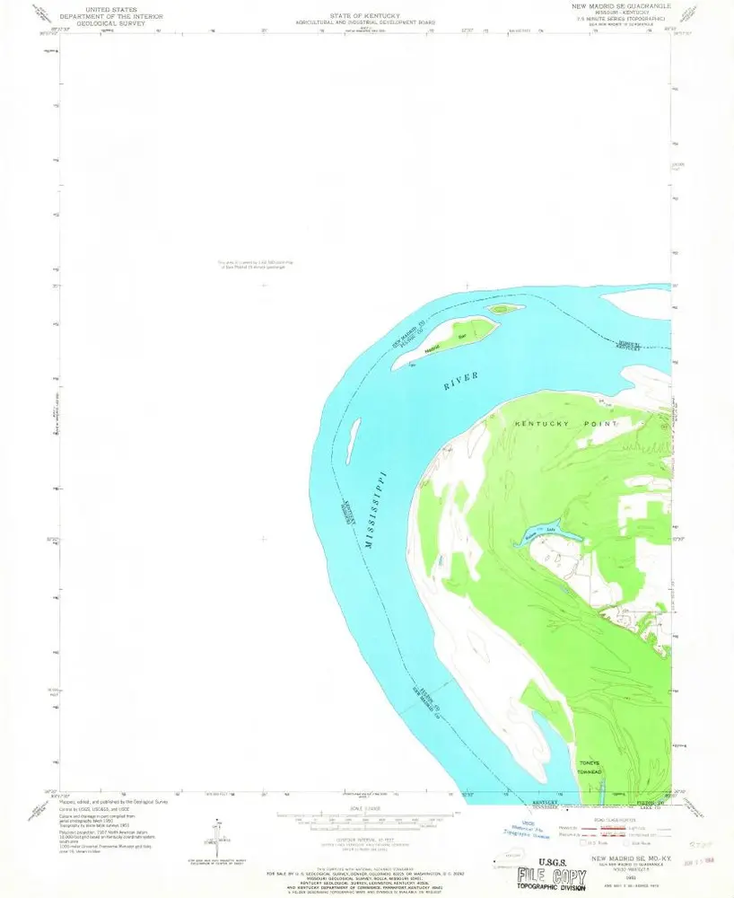 Voorbeeld van de oude kaart