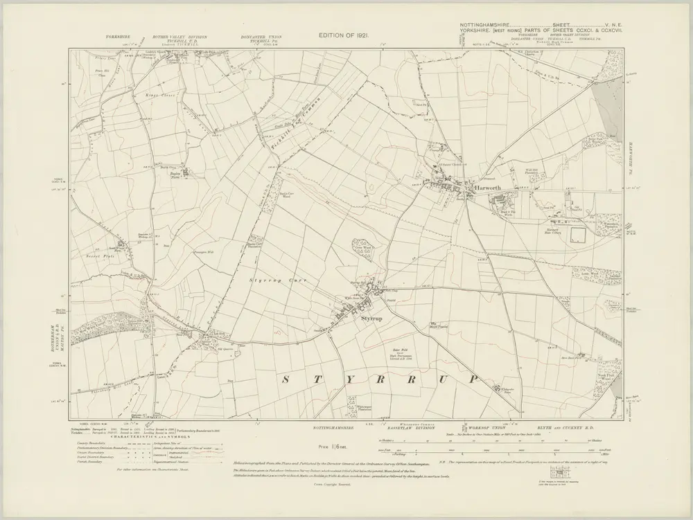 Aperçu de l'ancienne carte