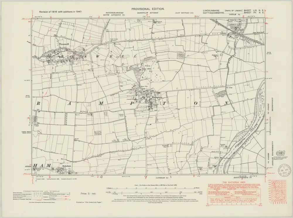 Aperçu de l'ancienne carte