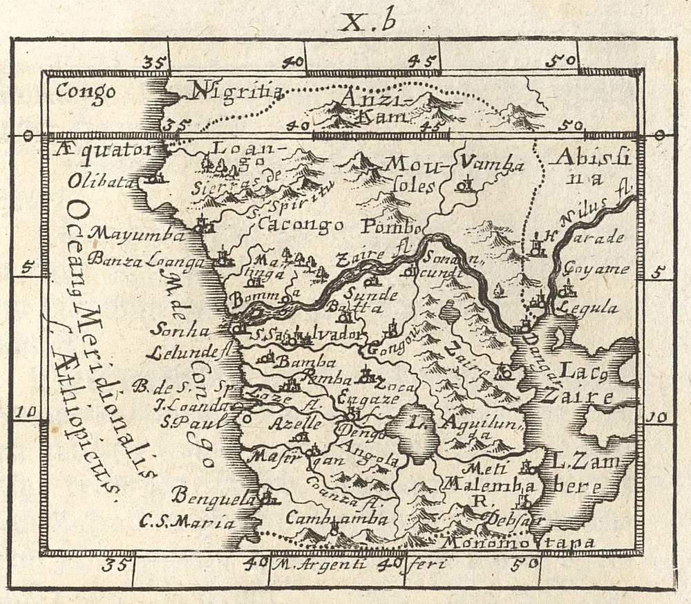 Aperçu de l'ancienne carte