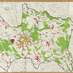 Voorbeeld van de oude kaart