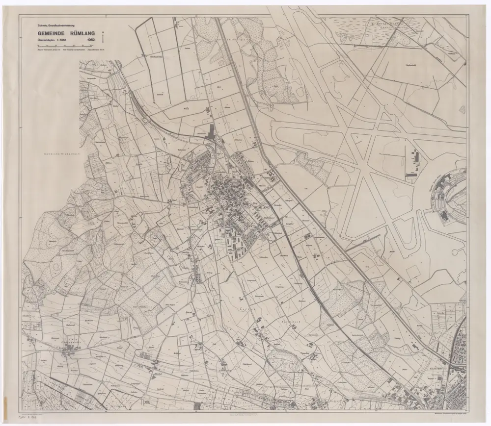 Voorbeeld van de oude kaart