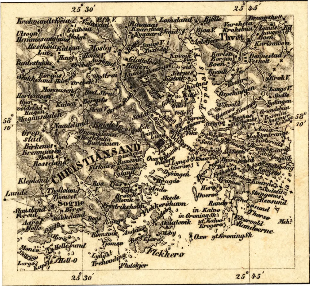 Anteprima della vecchia mappa