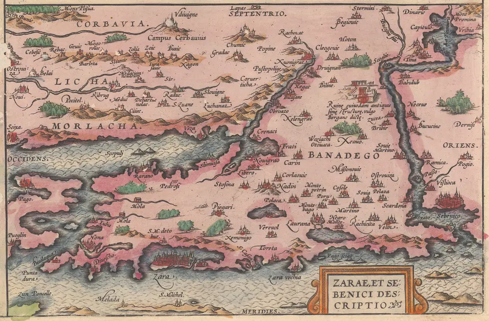 Aperçu de l'ancienne carte