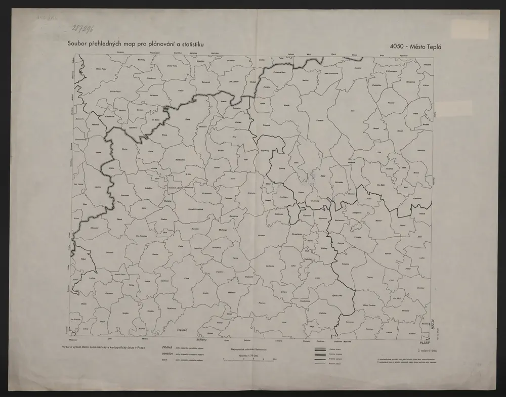 Voorbeeld van de oude kaart