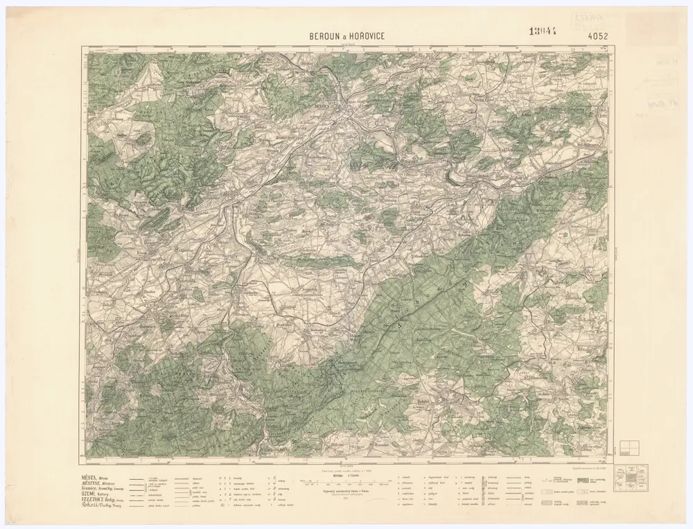 Aperçu de l'ancienne carte