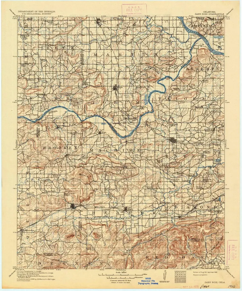 Vista previa del mapa antiguo